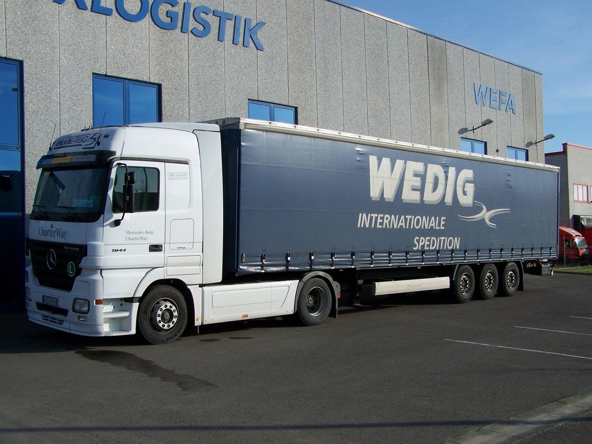 Mercedes-Benz Actros 1844 aufgenommen am 04.03.2007