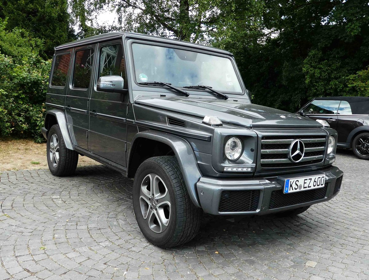 =Mercedes Benz G, steht im Juni 2018 in Kassel