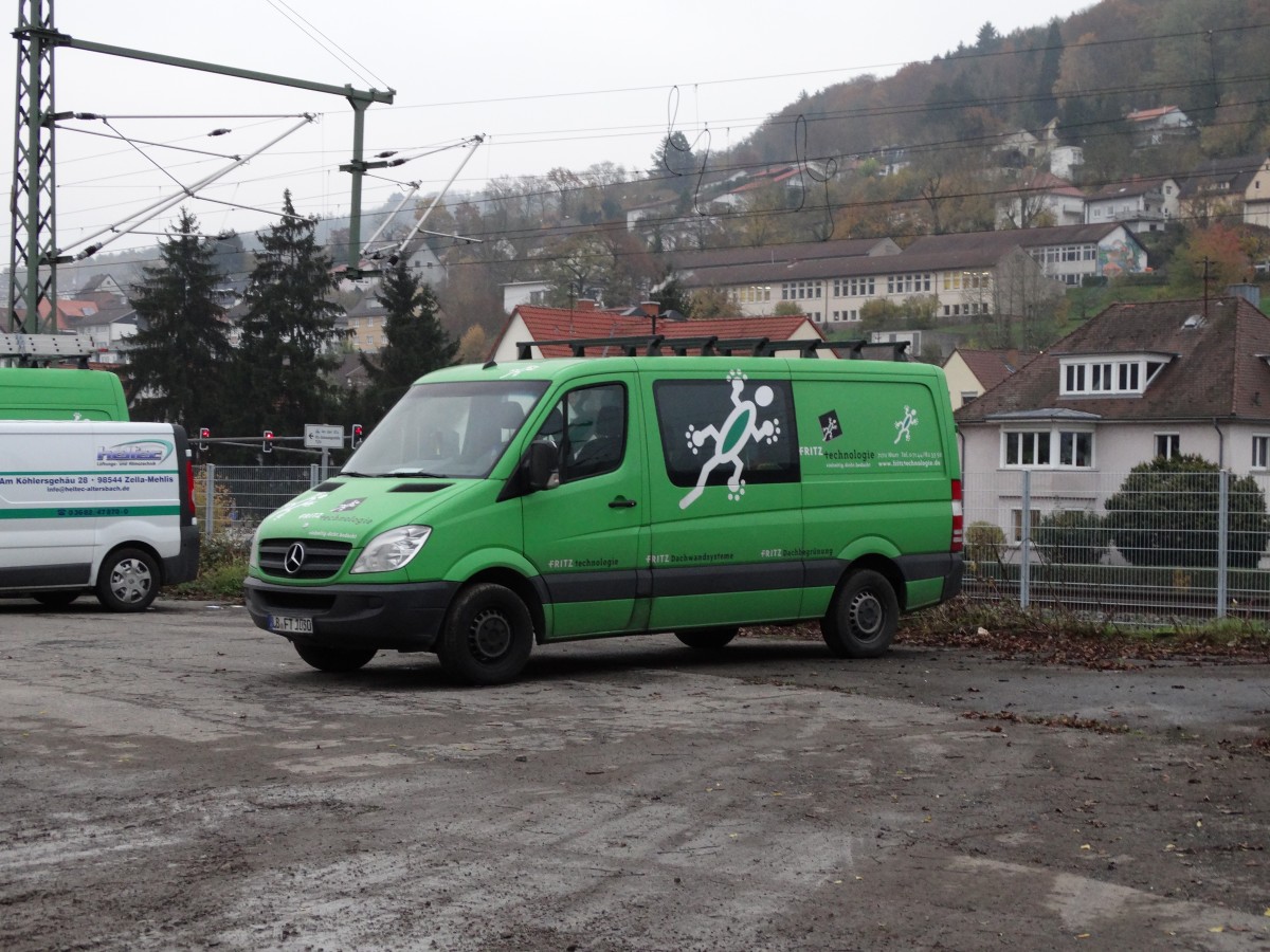 Mercedes Benz Sprinter am 13.11.14 in Mosbach (Baden) 