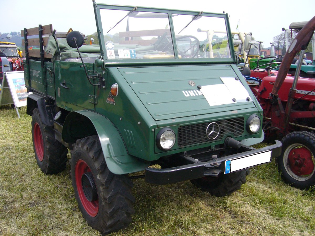 Unimog 411, Baujahr 1954, 4-Zyl.Diesel mit 1798ccm und ...