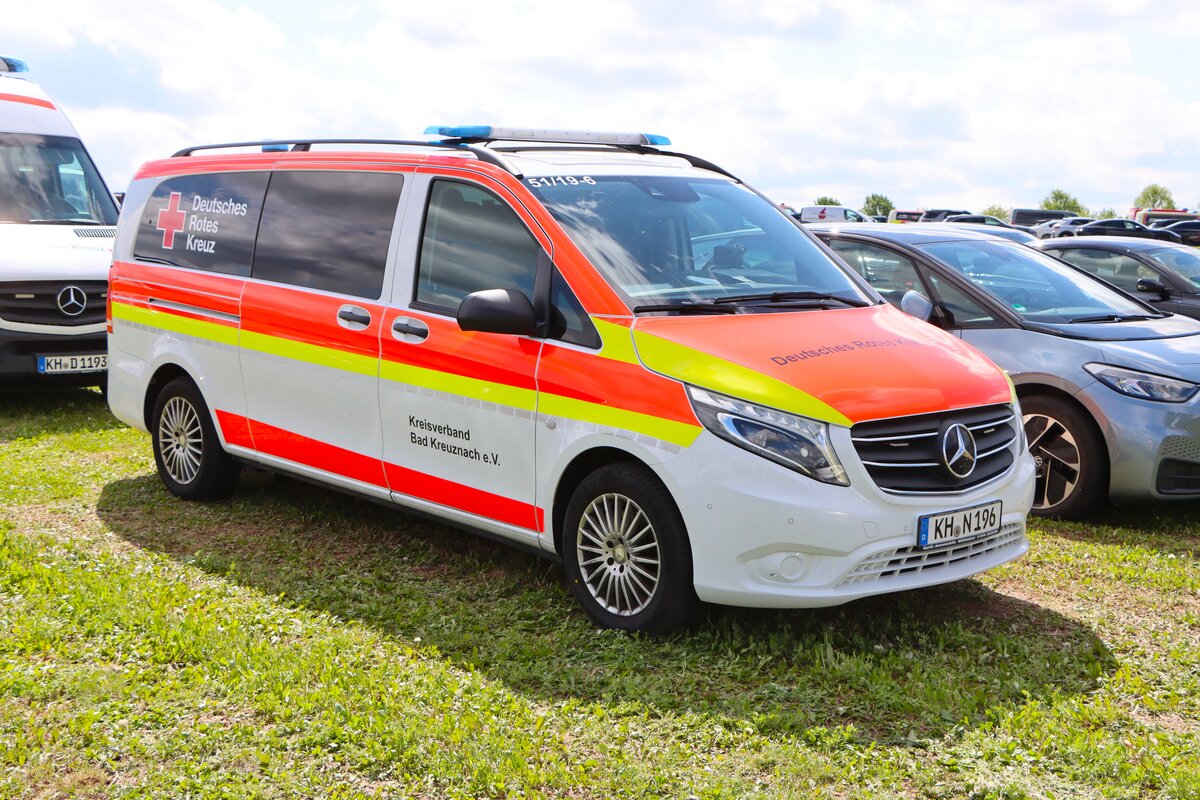 Mercedes  Benz Vitto MTW vom DRK Kreisverband Bad Kreuznach am 08.05.26 auf dem Rettmobil Parkplatz 