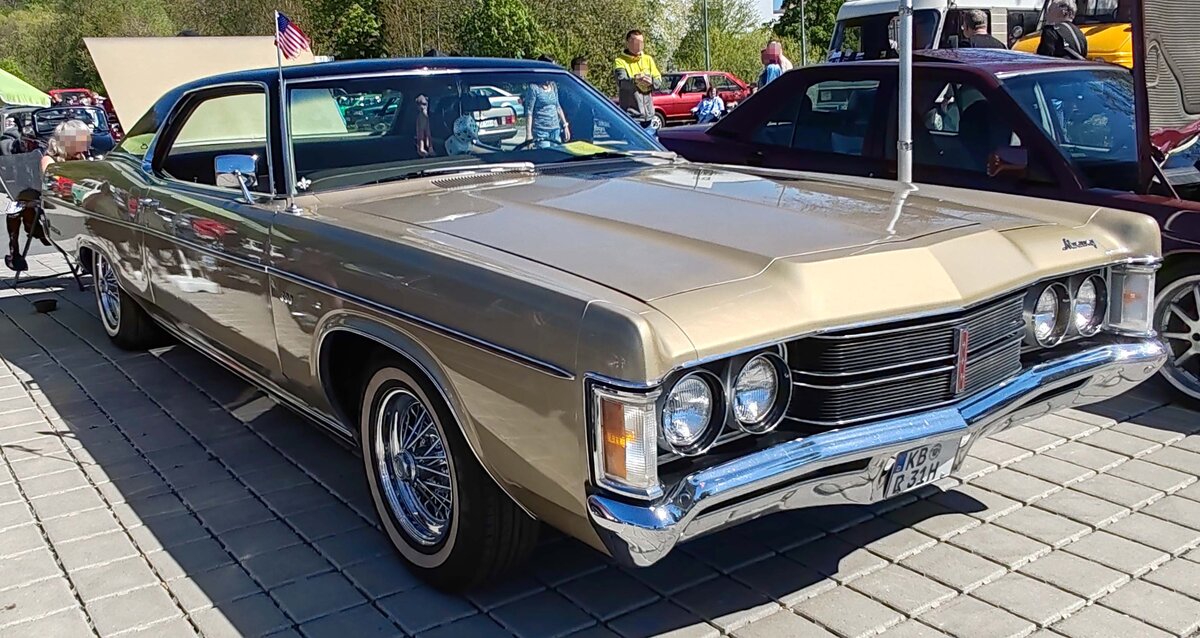 =Mercury Monterey, gesehen bei der Oldtimerveranstaltung in Frankenberg/Eder im Mai 2023