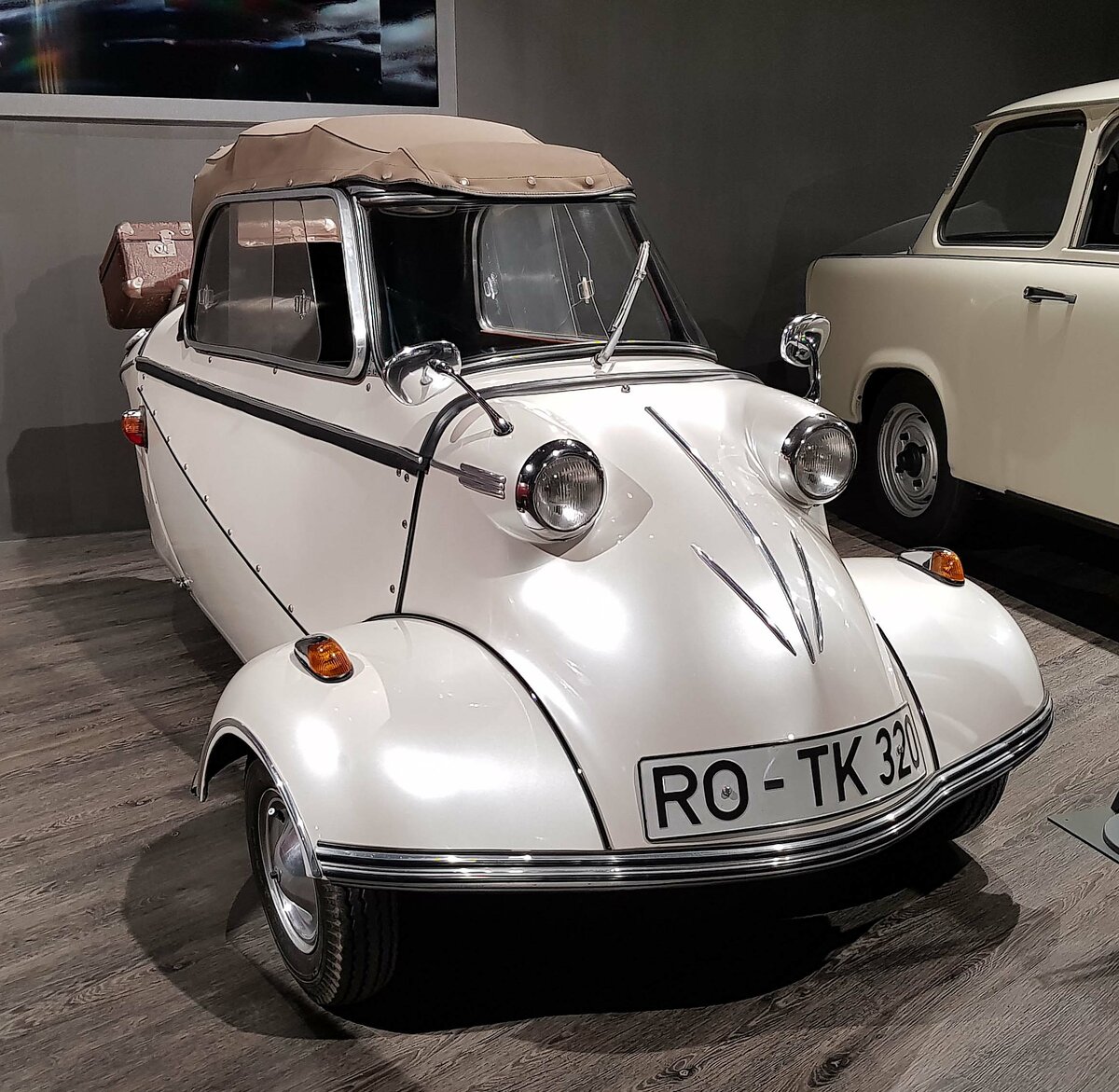 =Messerschmitt 201, Bauzeit 1955 - 1964, 191 ccm, 10,2 PS, gesehen im EFA Museum in Amerang, 06-2022