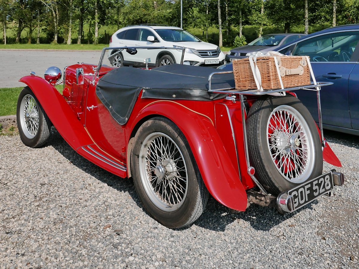 MG T-Type in Pant, Wales, 15.9.2016 