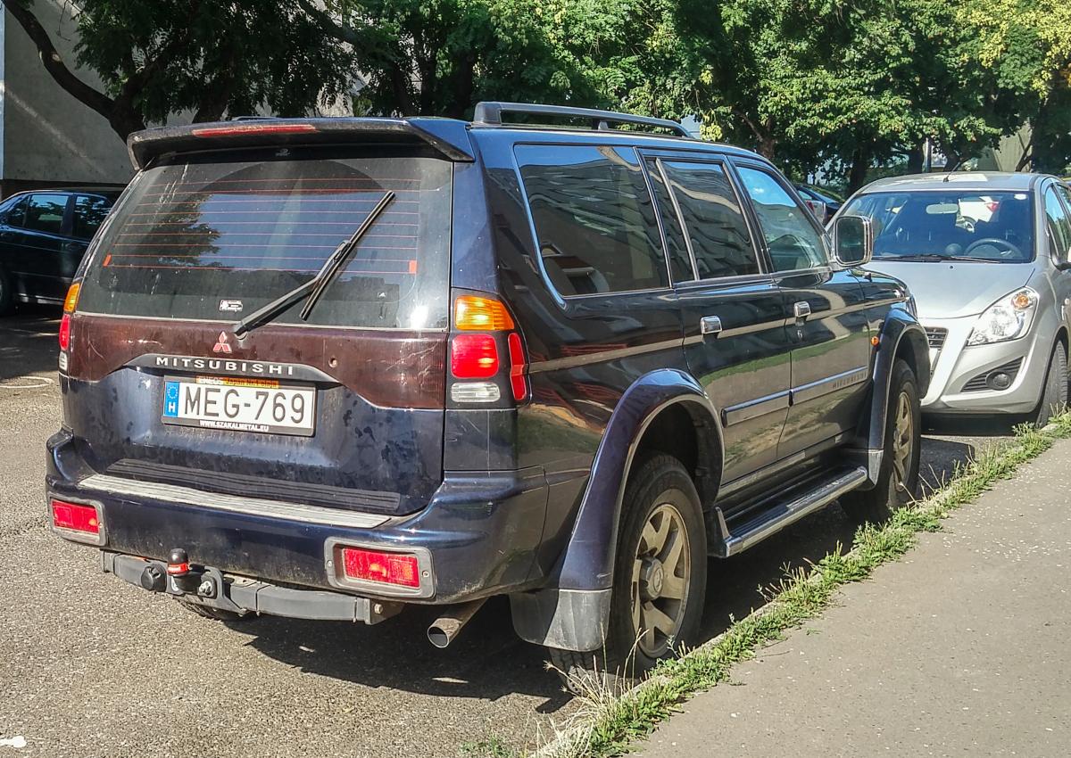 Mitsubishi Pajero Sport. Foto: Pécs (HU), Sommer 2019.