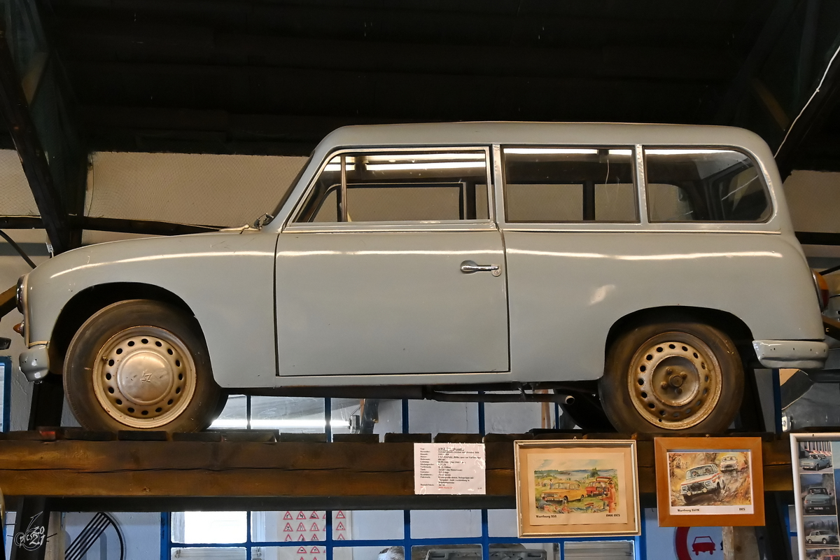 Mitte August 2021 war im DDR-Museum Dargen dieser AWZ P70 Kombi zu sehen.