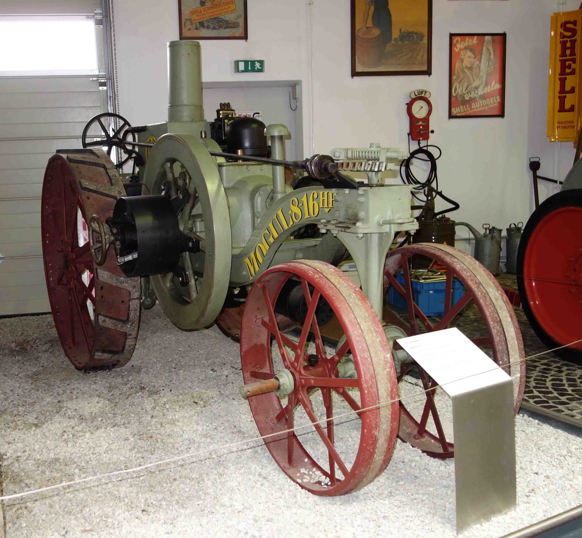 Mogul, präsentiert im Deutschen Traktorenmuseum in Paderborn, April 2016