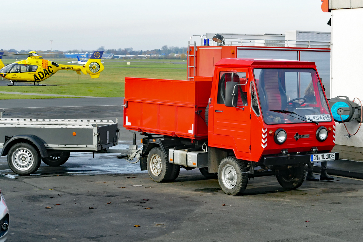 Multicar 25 am Flugplatz Bonn-Hangelar - 24.11.2019