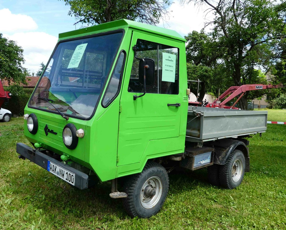 =Multicar M 2510, ausgestellt beim Ortsjubiläum von Spahl im Juni 2017