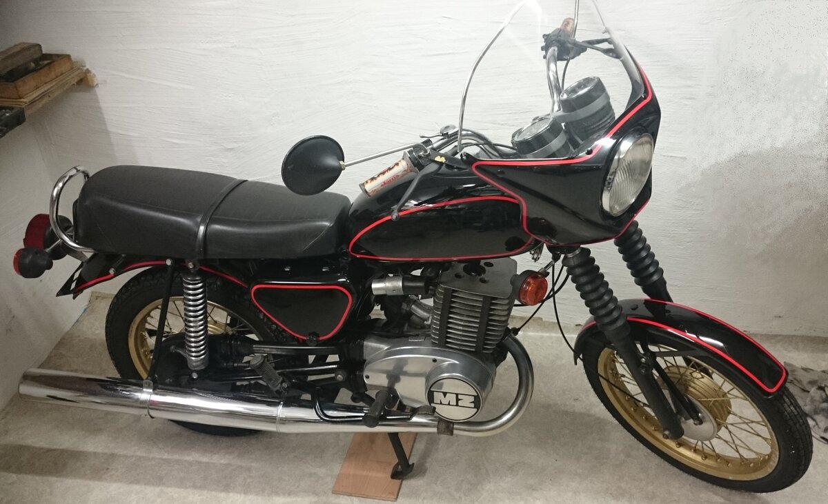 MZ TS 250/1 Erstzulassung 27.03.1980