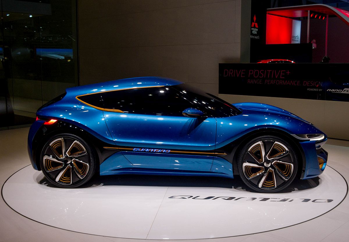 Nanoflowcell Quantino. Foto: Autosalon Genf 2015 März.
