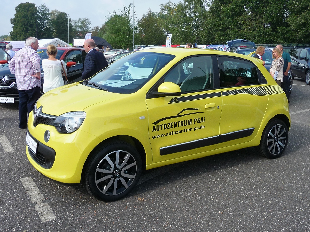 Neuer Renault Twingo auf der Automesse MG, 7.9.14