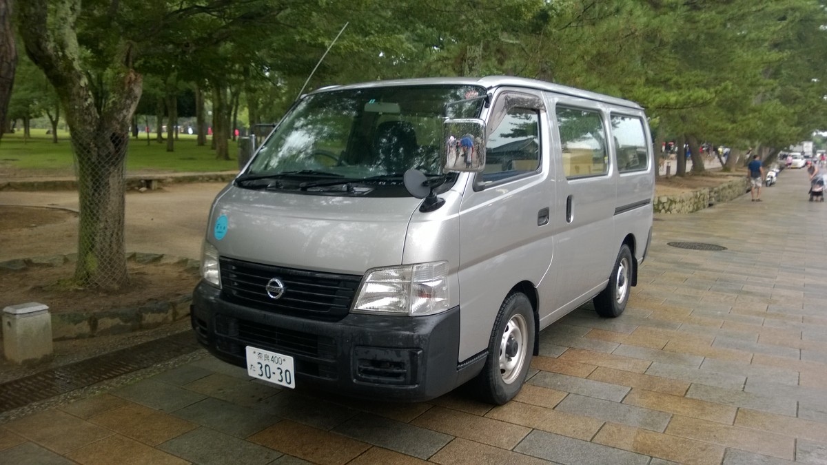 Nissan Caravan (E25) in Nara, Japan (September 2015)