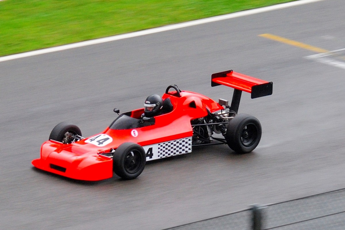 Nr.44, John de Ritter (GB)Delta T79 (Formula Ford),HMR Historic Monoposto Racing  Regenrennen (Spa Wetter)  beim Youngtimer Festival Spa am 19.7.2015