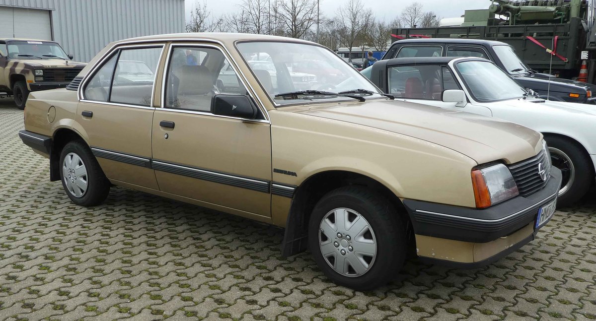 =Opel Ascona 1.6 S, ausgestellt bei der Technorama Kassel im März 2019