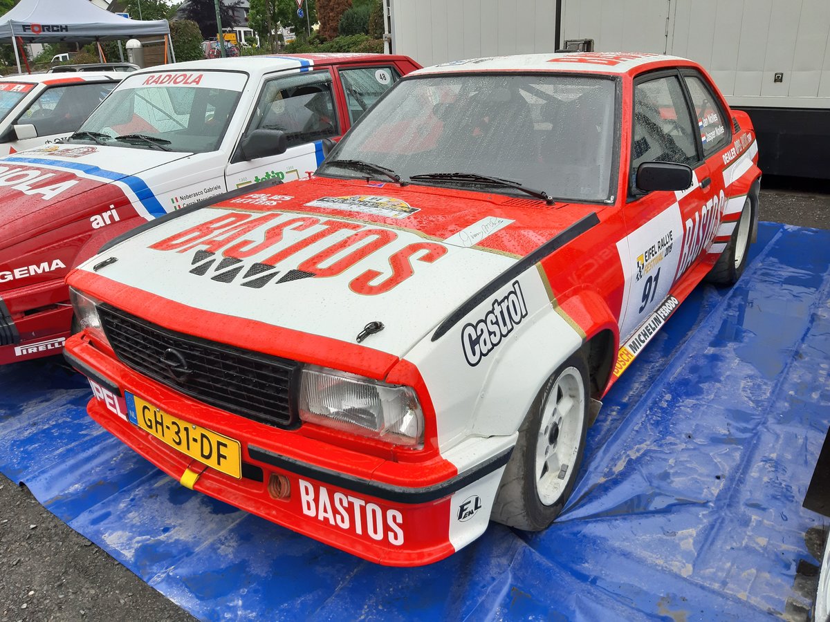 Opel Ascona 400, ursprünglich gefahren von Guy Colsoul und Alain Lopes bei der Rallye Monte Carlo 1982 (Eifel Rallye Festival, 19.07.2019)
