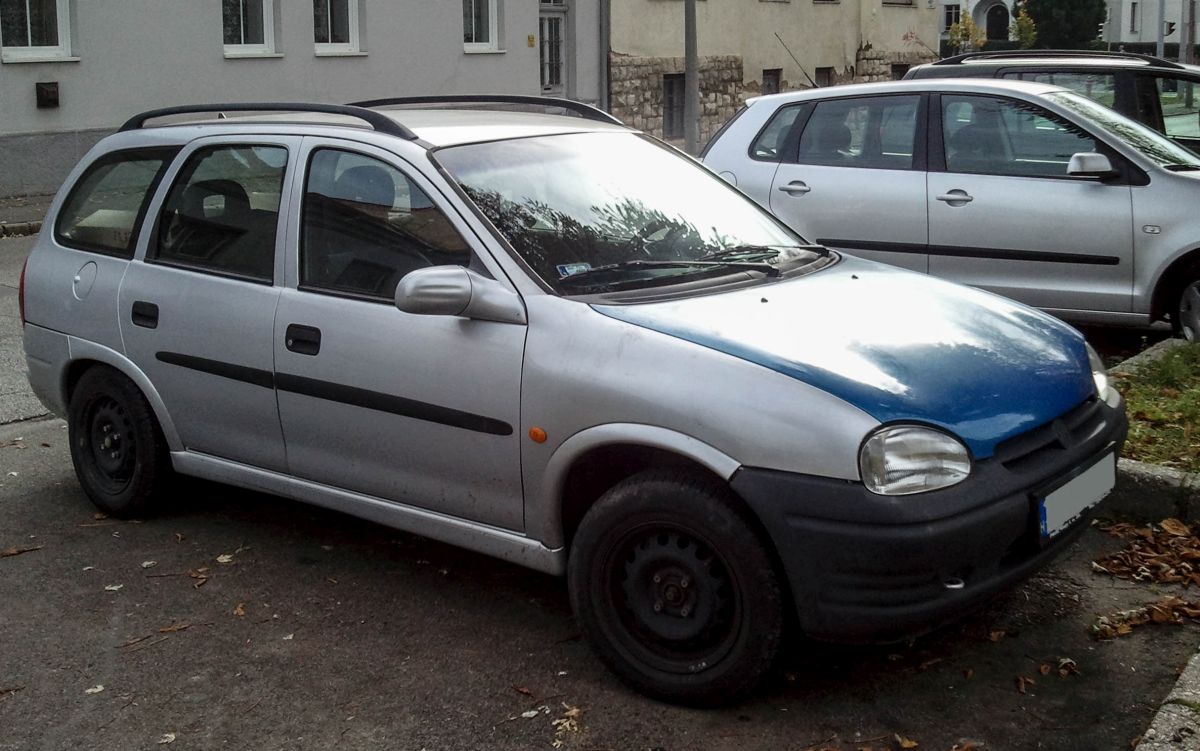 Opel Corsa Caravan (oft als Buick/ Chevrolet Sail vermarktet). Aufnahmedatum: 06.11.2014