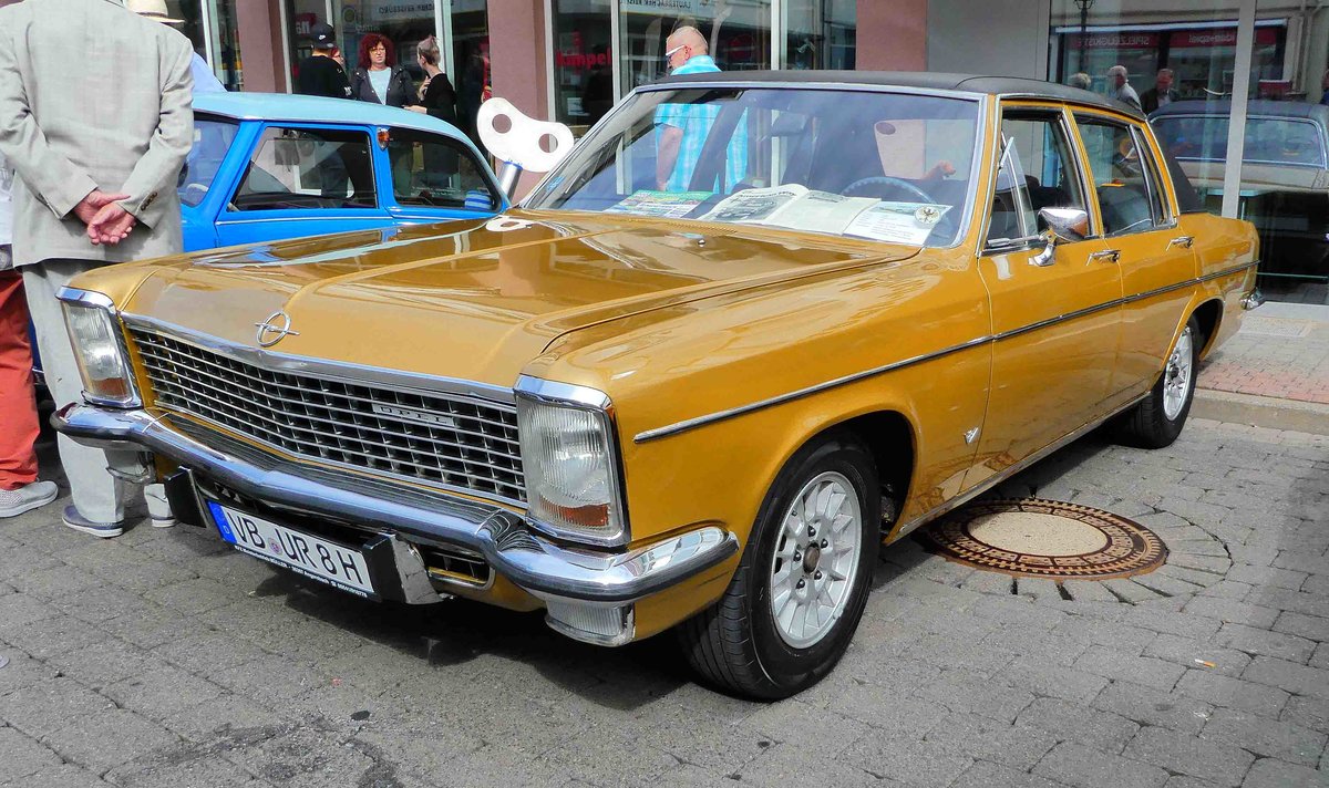 =Opel Diplomat B, Bj. 1970, 4,0 l, 230 PS, ausgestellt in Lauterbach, 09-2018