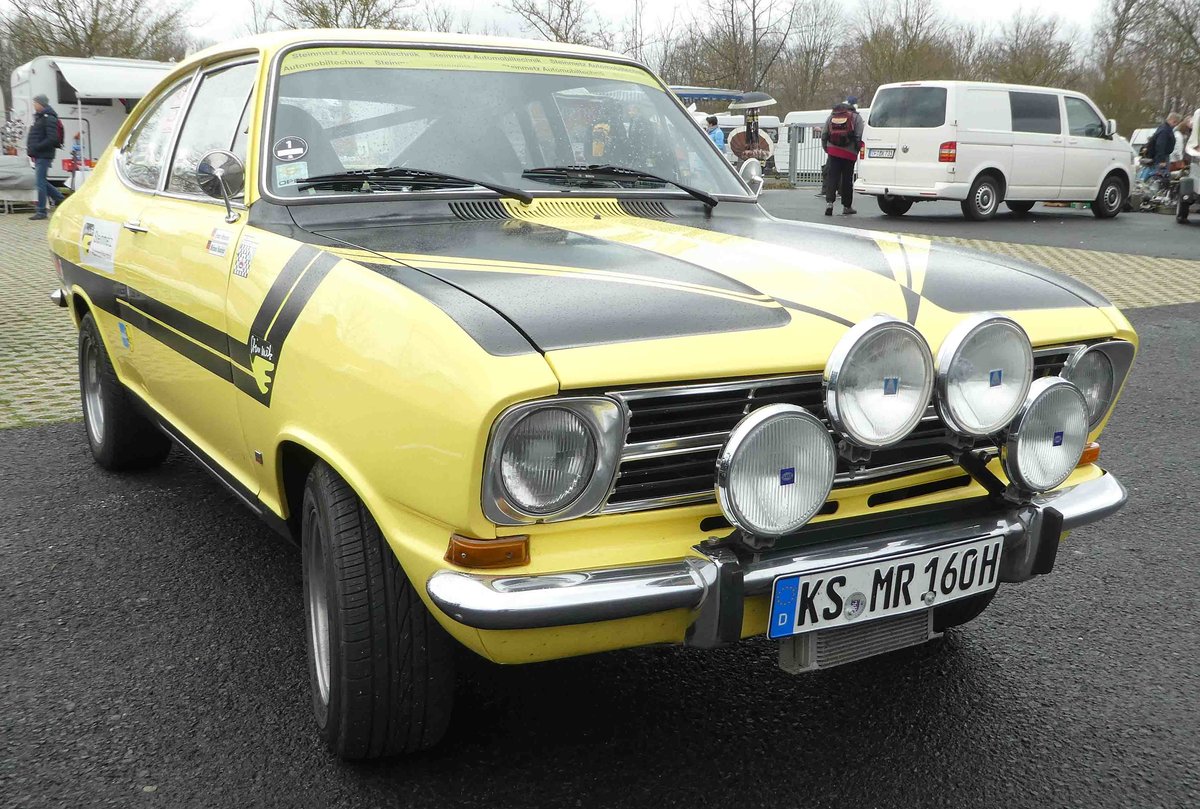 =Opel Kadett B Coupe, ausgestellt bei der Technorama Kassel im März 2019