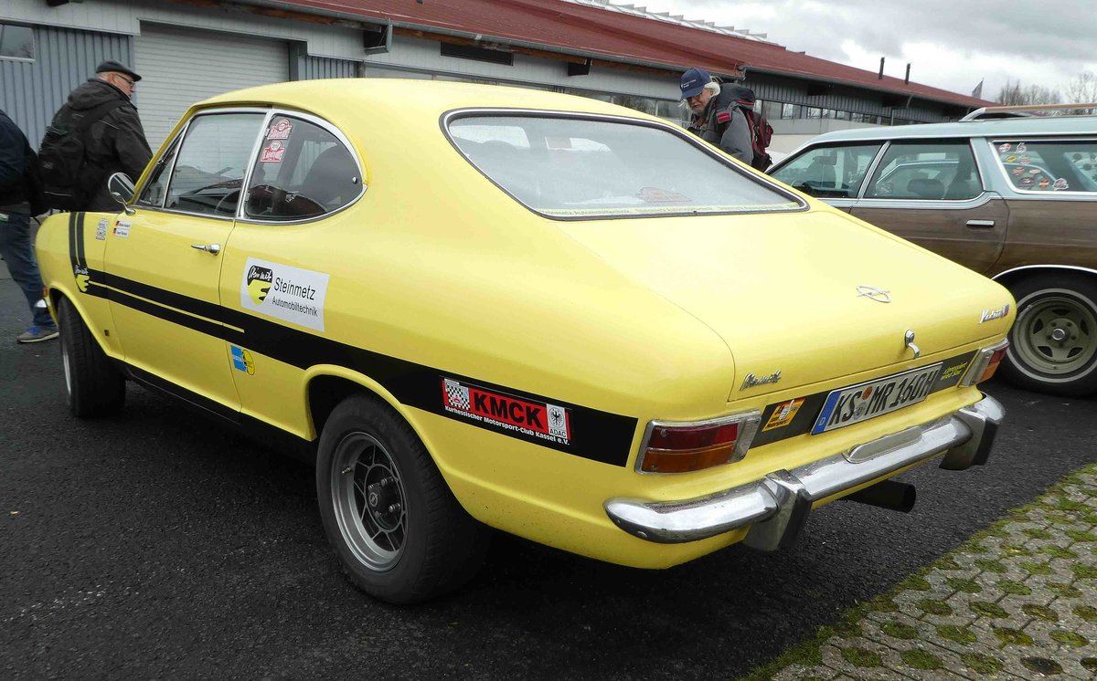 =Opel Kadett B Coupe, ausgestellt bei der Technorama Kassel im März