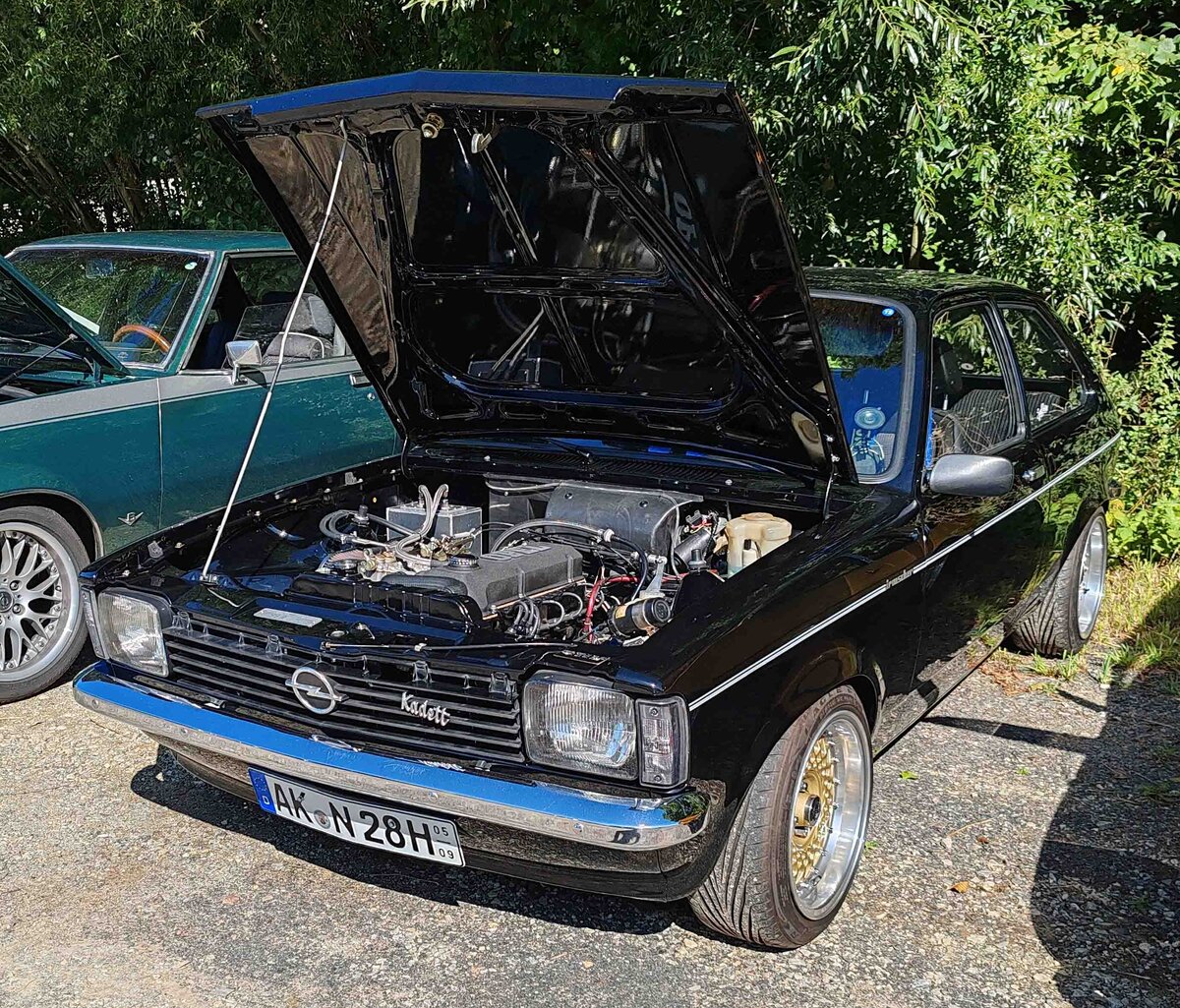 =Opel Kadett C, ausgestellt beim 2025er Manta/Ascona-Treffen in Petersberg-Marbach