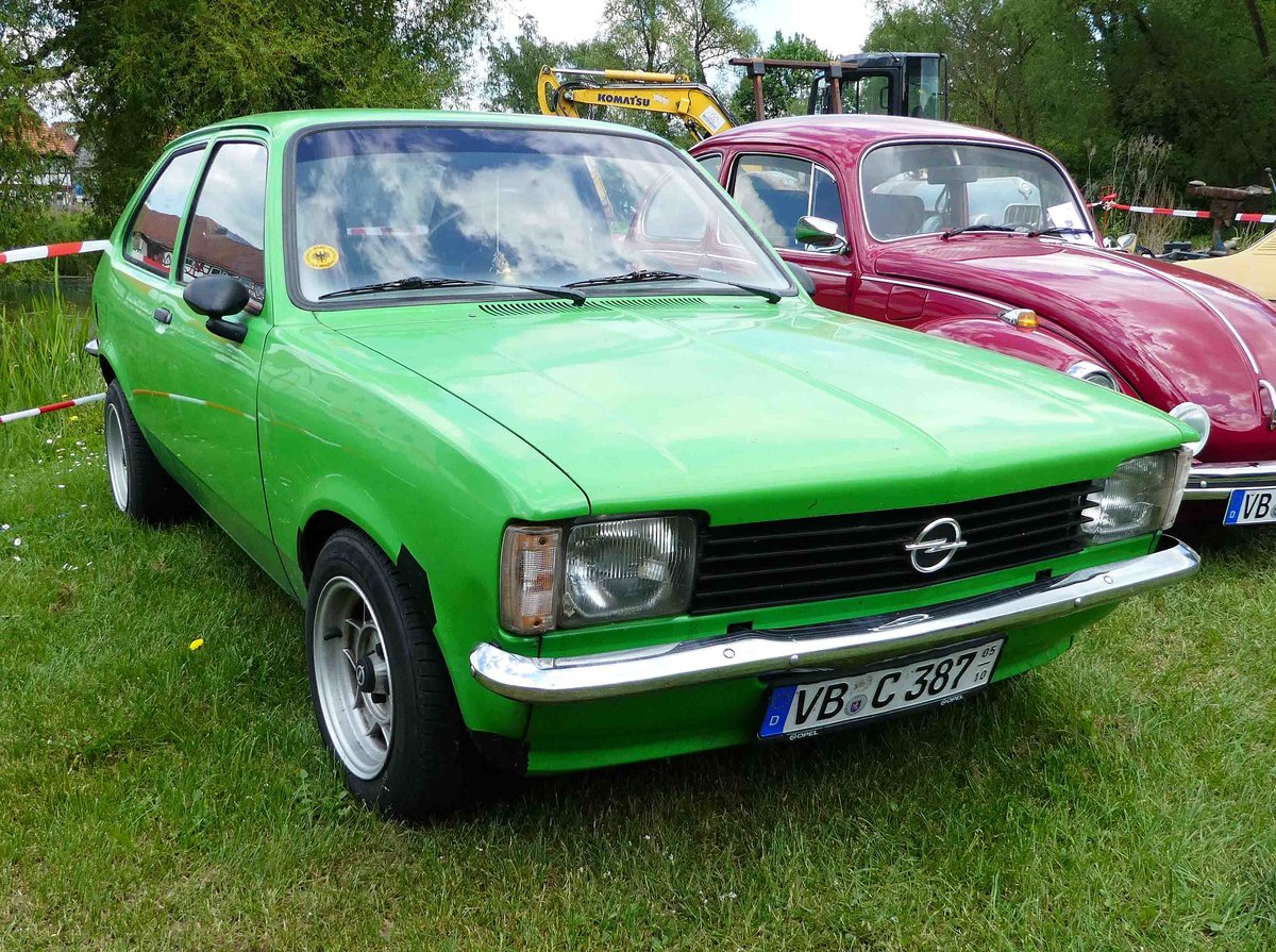 =Opel Kadett C, ausgestellt im Mai 2017 in der Burgenstadt Schlitz