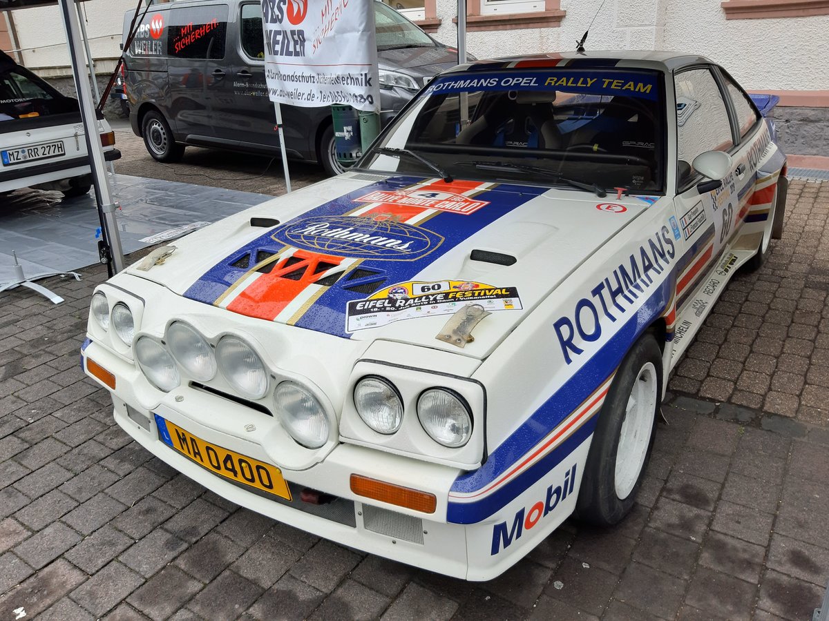 Opel Manta 400, ursprünglich gefahren von Guy Frequelin und Francois Fauchille bei der Tour de Corse 1983 (Eifel Rallye Festival, 19.07.2019)