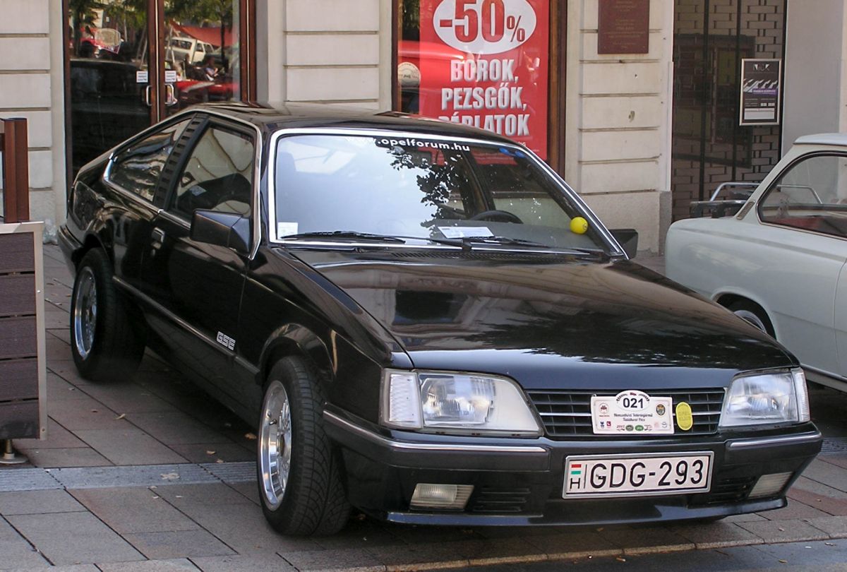 Opel Monza. Aufnahmezeit: 13.09.2015.