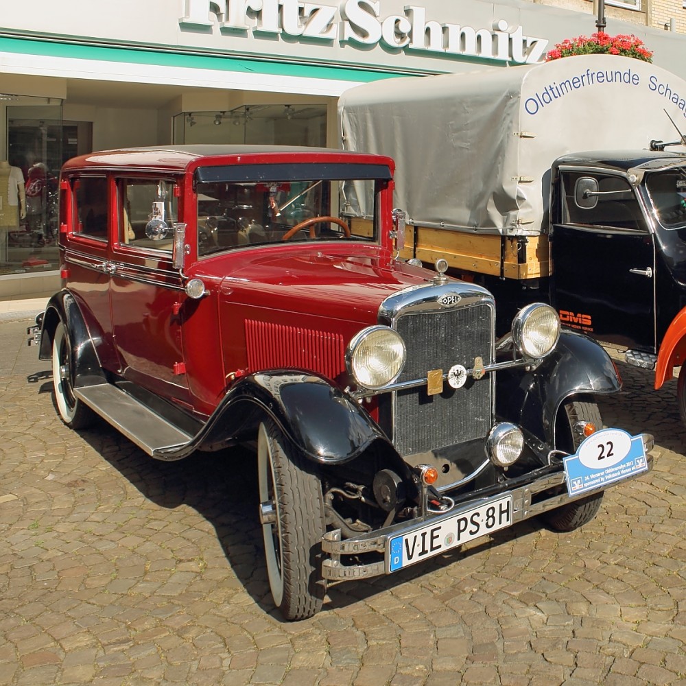 Opel P4 bei der 24. Viersener Oldtimerrallye 2.6.2012  