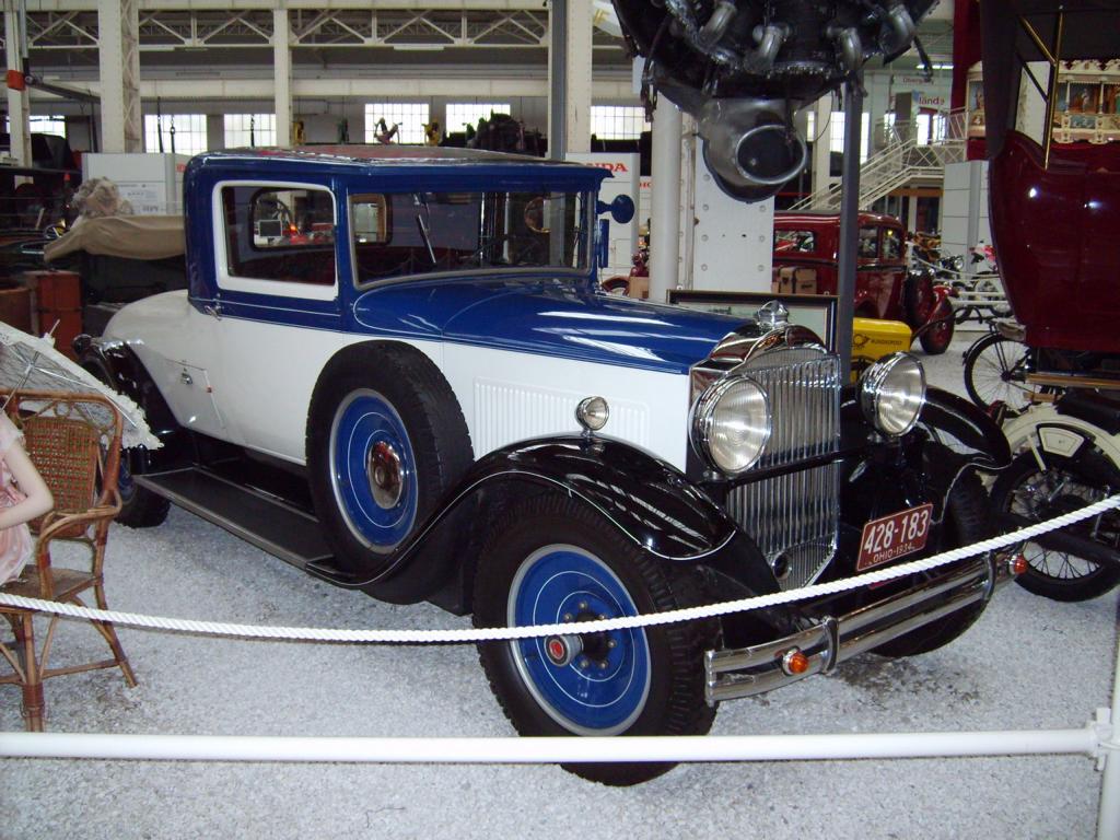 Packard Straight Eight Coupé im Technikmuseum Speyer, 02.11.2007