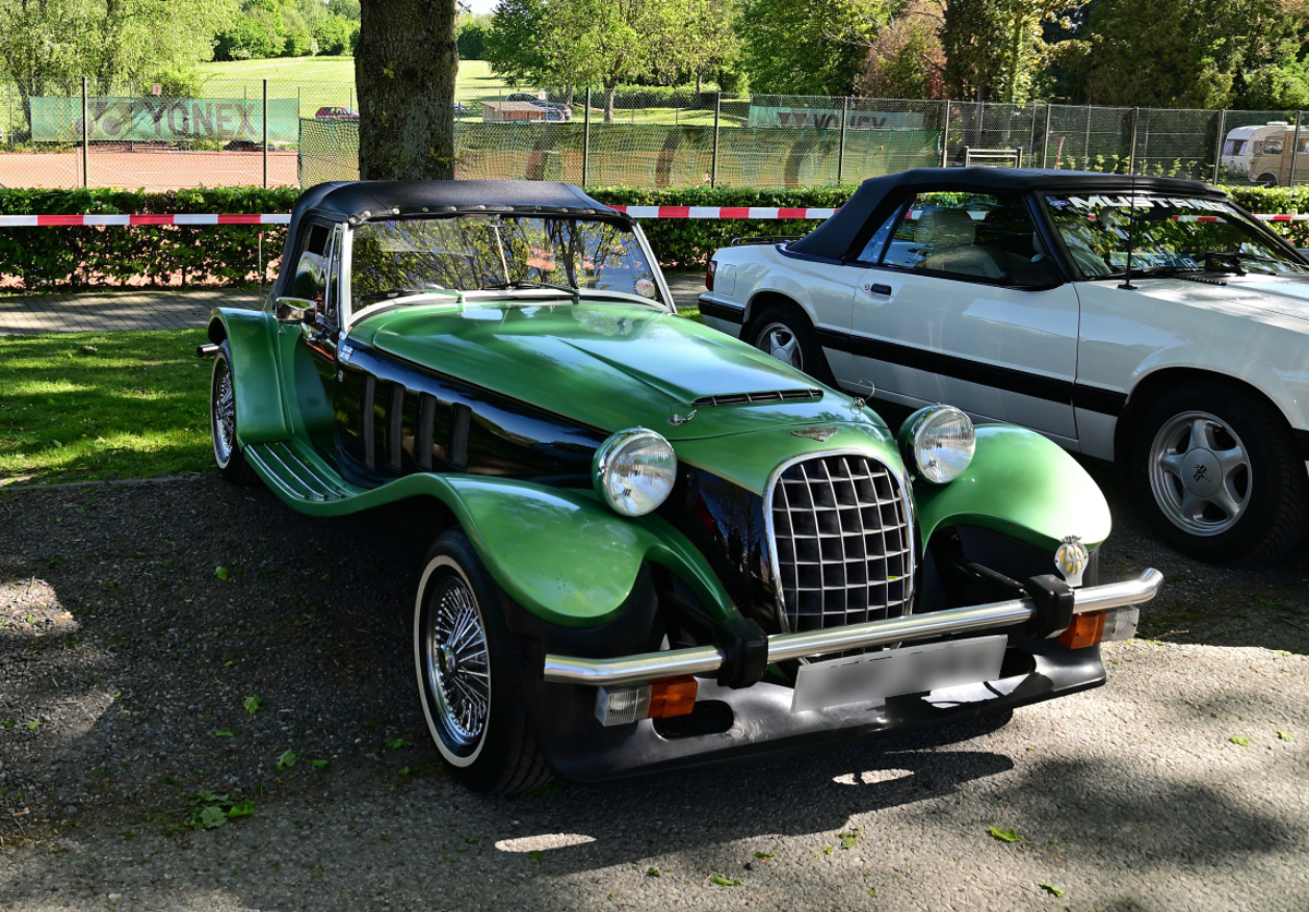 Panther Kallista Roadster. Am 1.5.2026 auf dem Weg zu Fr�hlingserwachen der Oldtimerfreunde Grenzland auf dem Loherhof in Geilenkirchen 
