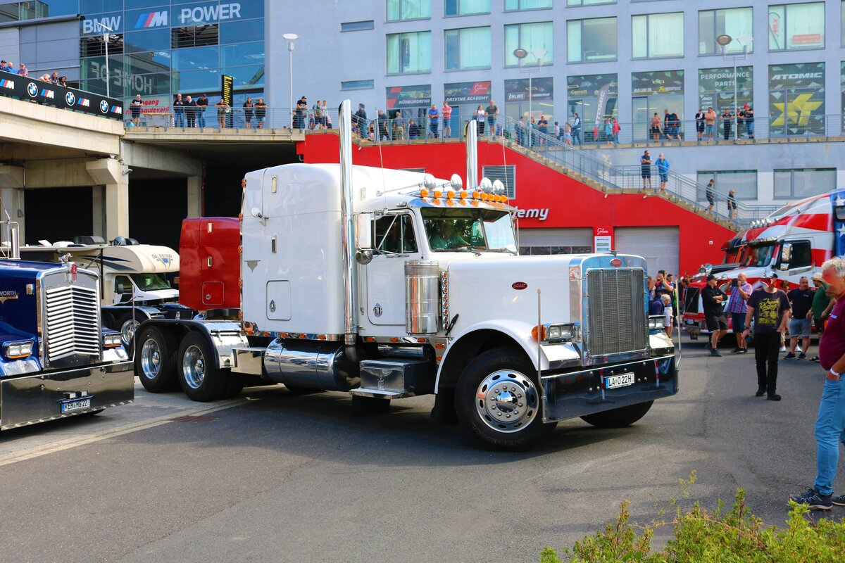 Peterbilt LKW am 16.07.22 beim ADAC Truck Grand Prix auf dem Nürburgring