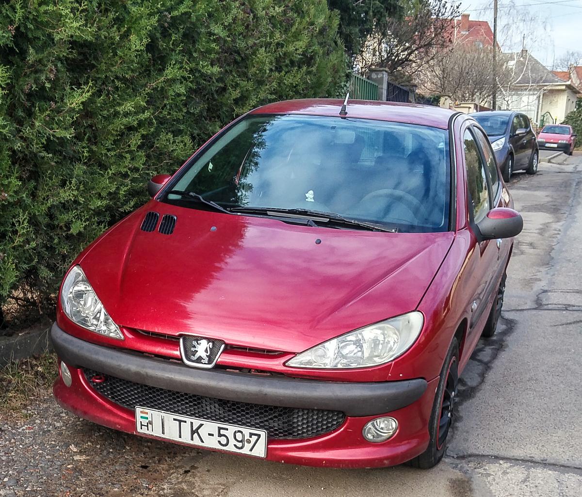 Peugeot 206 gesehen in Januar, 2020.
