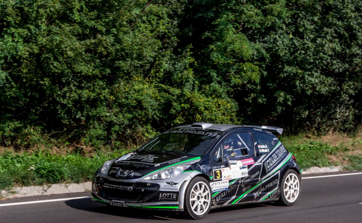 Peugeot 207. Aufnahme: Rallye Sprint am 10.08.2014.