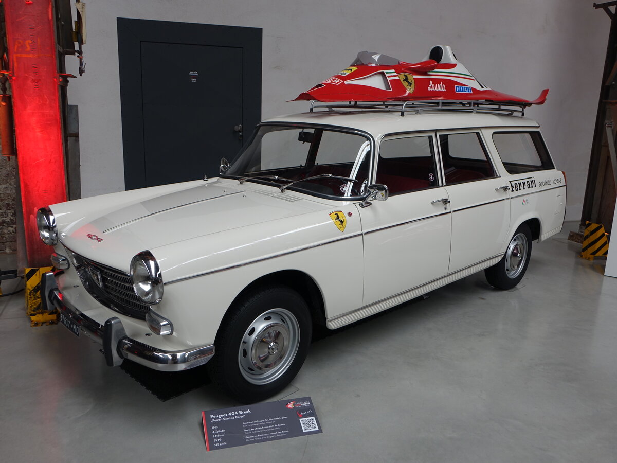 Peugeot 404 Break, Baujahr 1963, 4 Zylinder, 1618 Cm, 65 PS, Nationales Automuseum The Loh Collection (27.06.2026)