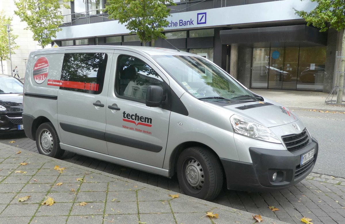 =Peugeot Partner der Firma TECHEM, 09-2019