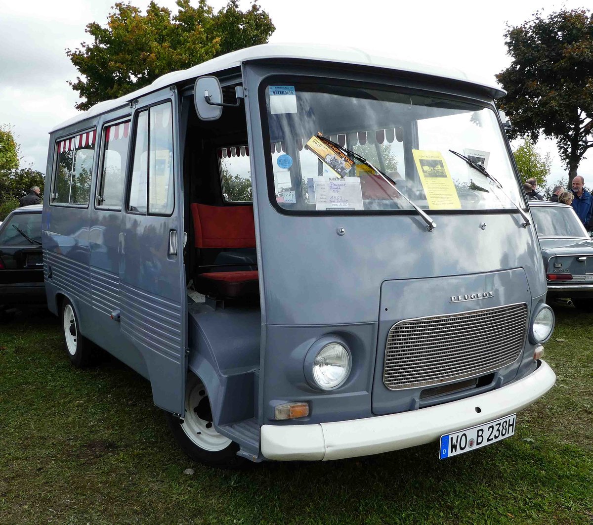 =Peugeot Typ 37, Bj. 1969, steht zum Verkauf bei der Veterama, 10-2017