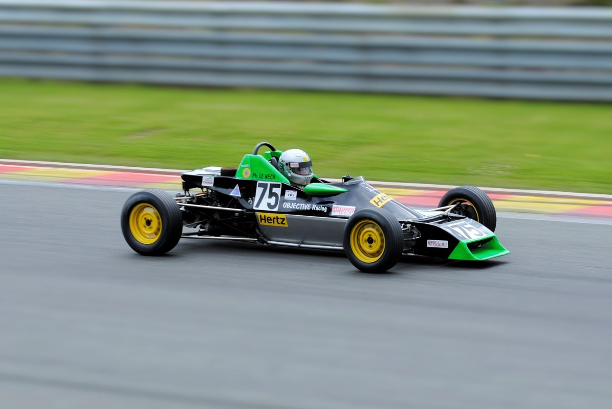 P.Le Nech auf VAN DIEMENMitzieher beim Rennen des Monoposto Racing Club & Ford Kent,Spa Summer Classic 15.6.2013.