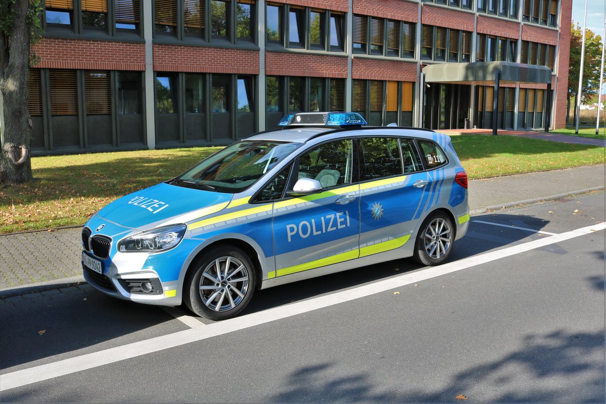 Polizei Aschaffenburg BMW 2er FustW am 29.09.19 beim Tag der offenen Tür