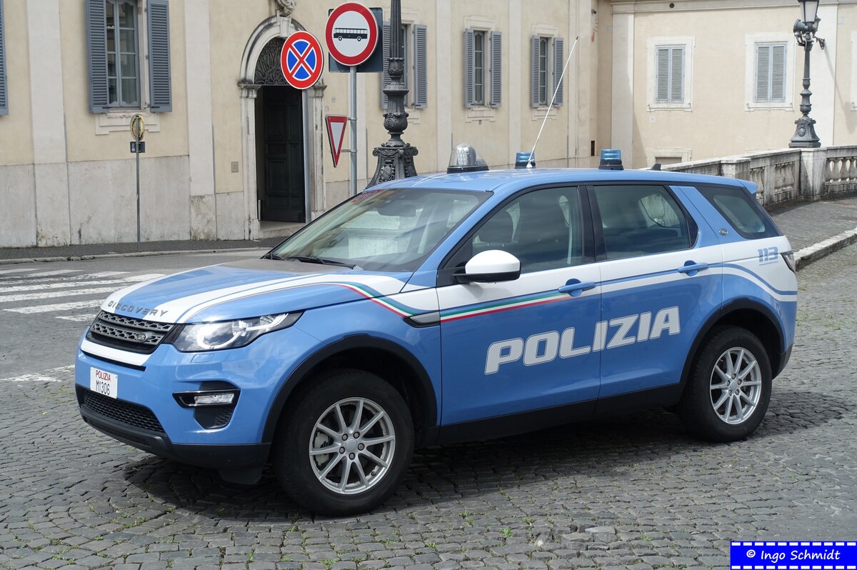Polizia di Stato ~ POLIZIA M1306 ~ Land Rover Discovery ~ 29.05.2019 in Rom / Italien