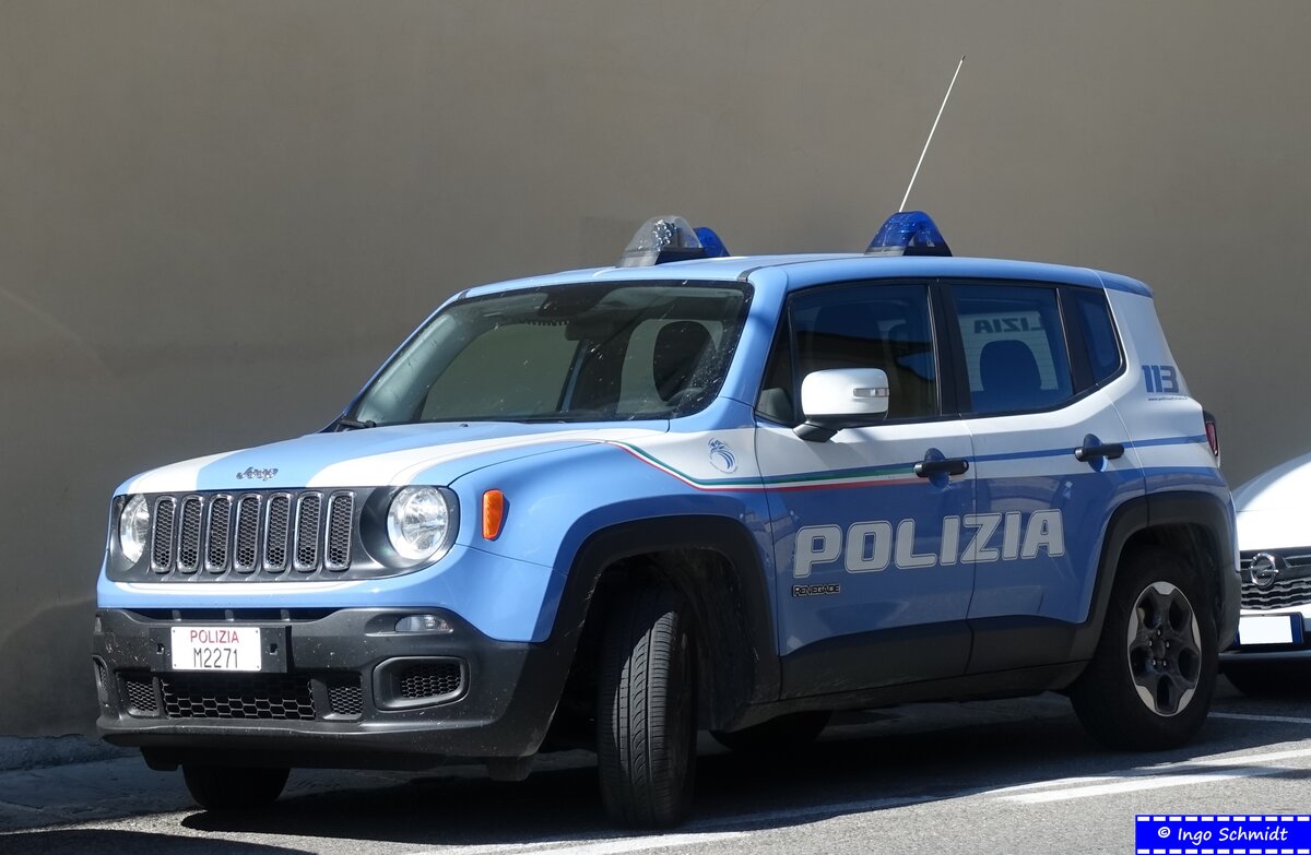 Polizia di Stato ~ POLIZIA M2271 ~ Jeep Renegade ~ 14.09.2019 in Fiesole / Italien
