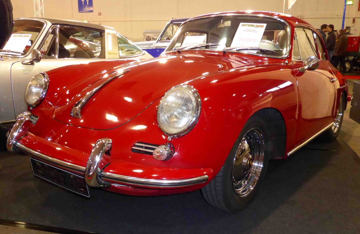 Porsche 356 präsentiert auf der Technorama 2015 in Kassel, März 2015