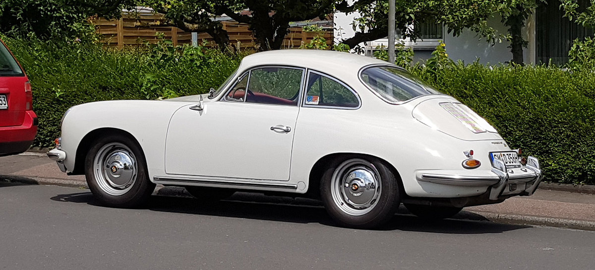 =Porsche 356 steht im Juni 2019 in Bad Camberg