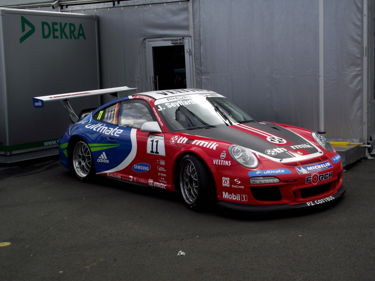 Porsche GT3 Cup am 07.08.11 auf den Nürburgring 