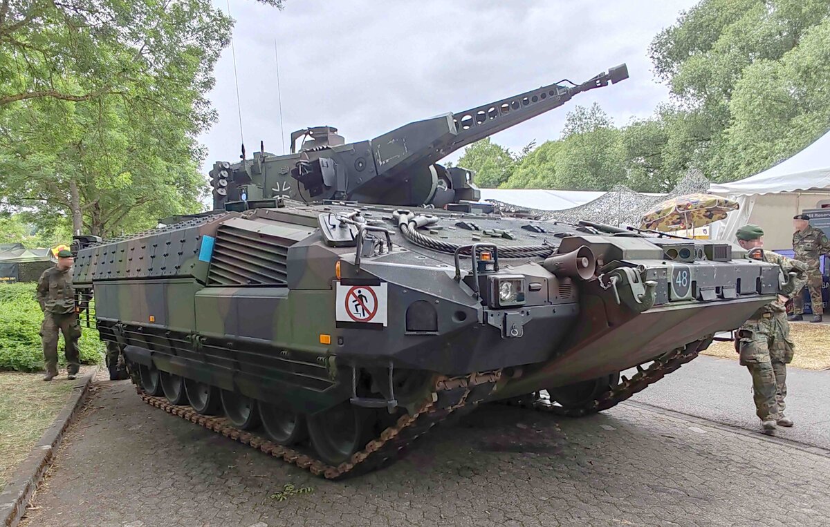 =PUMA VJTF-Sch�tzenpanzer, 1088 PS, 11100 ccm, 43t, gesehen beim Hessentag in Fulda, 06-2026