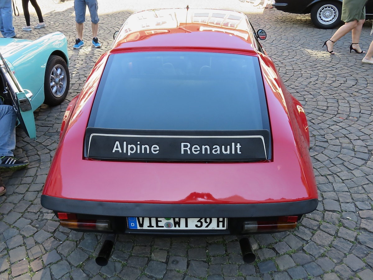 Renault Alpine 310 bei der 29. Viersener Oldtimer-Rallye am 27.05.2017