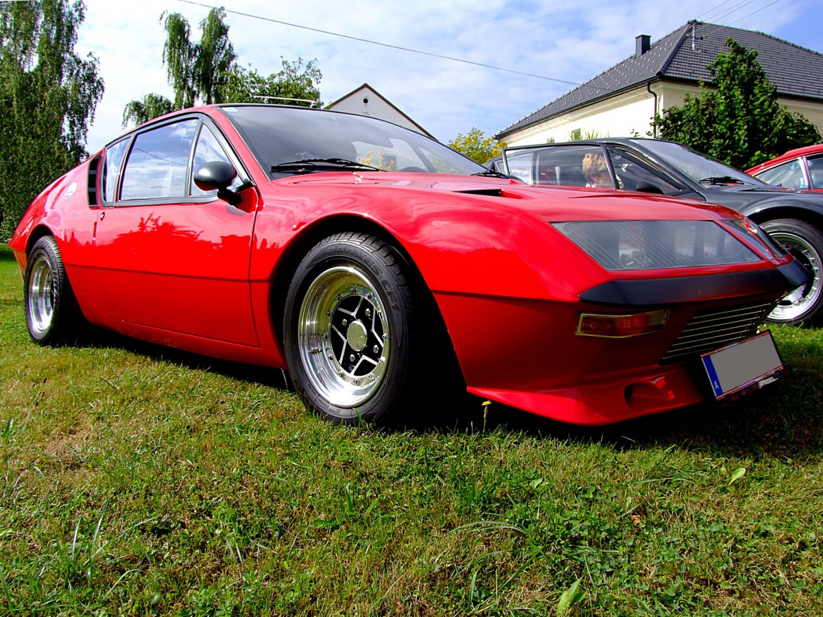 RENAULT ALPINE a310 injection, beim Oldtimertreffen in Münsteuer;  130811