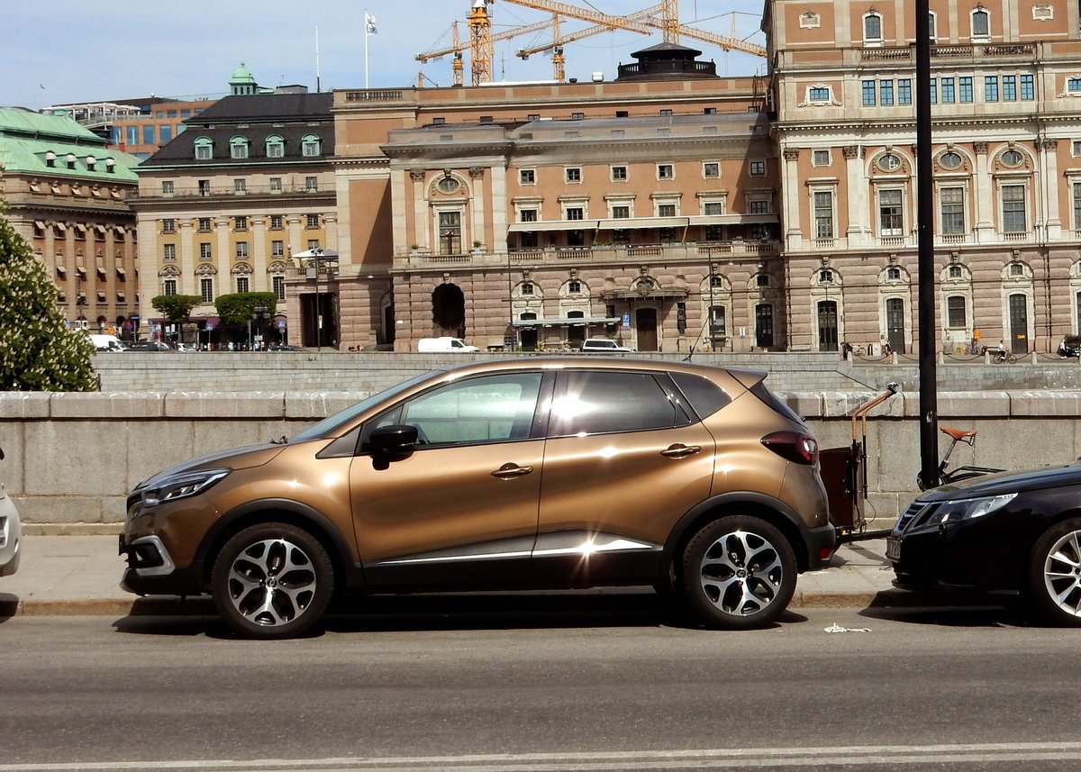 Renault Captur am 21.05.18 in Stockholm