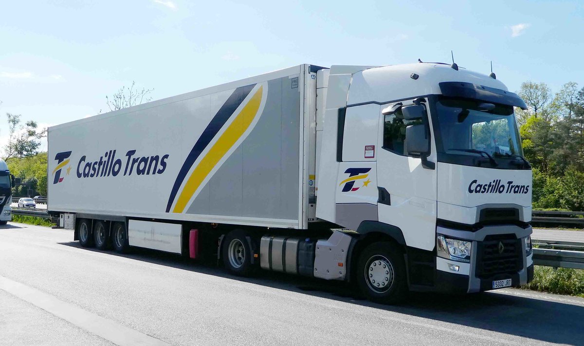 =Renault von Castillo Trans rastet im Mai 2017 an der A 3
