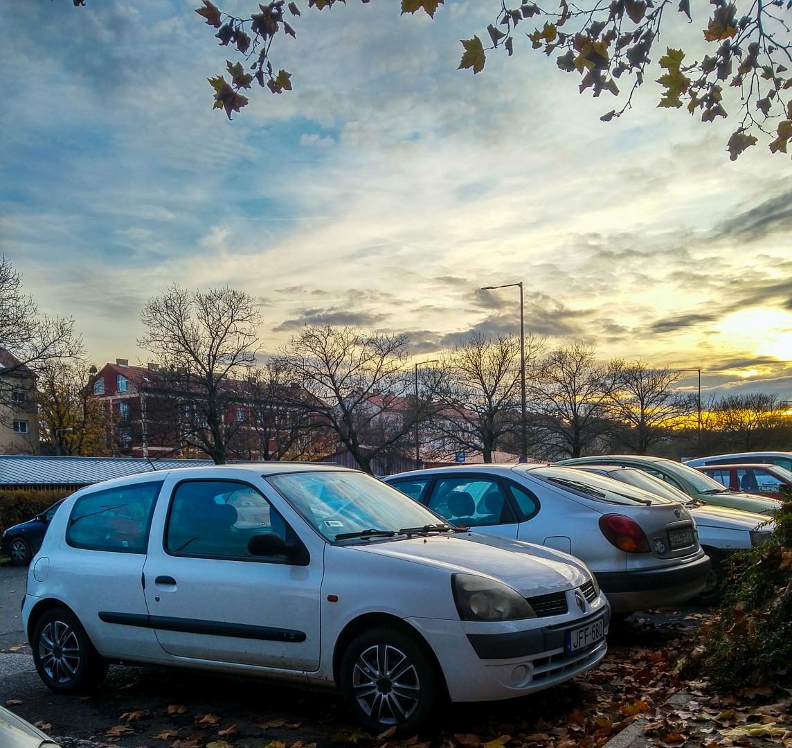 Renault Clio Mk2, aufgenommen in November, 2019.